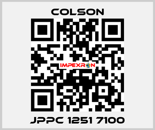 JPPC 1251 7100 Colson