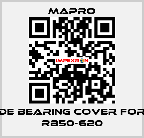 DE bearing cover for RB50-620 Mapro