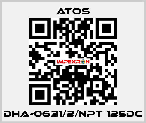 DHA-0631/2/NPT 125DC Atos