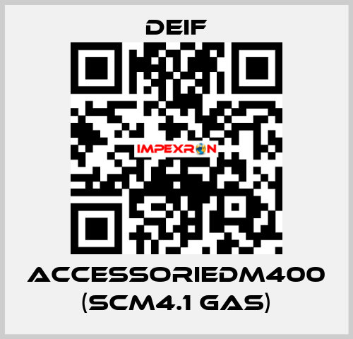 AccessorieDM400 (SCM4.1 GAS) Deif