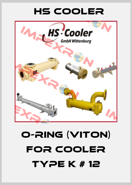 O-ring (Viton) for cooler type K # 12 HS Cooler