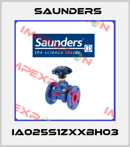 IA025S1ZXXBH03 Saunders
