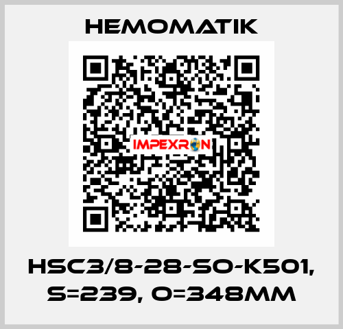 HSC3/8-28-SO-K501, S=239, O=348mm Hemomatik