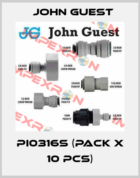 PI0316S (pack x 10 pcs) John Guest
