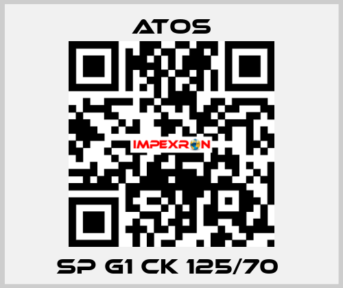 SP G1 CK 125/70  Atos