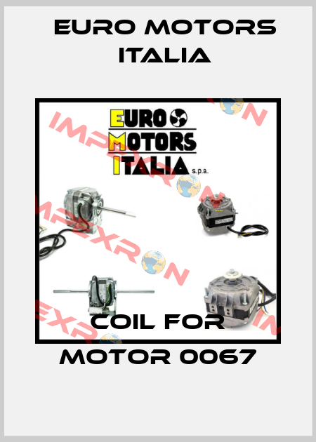 coil for motor 0067 Euro Motors Italia