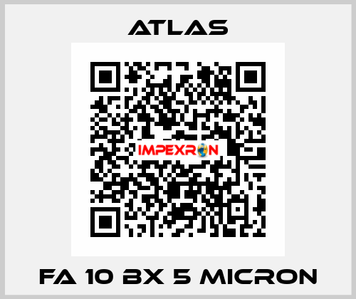 FA 10 BX 5 MICRON Atlas