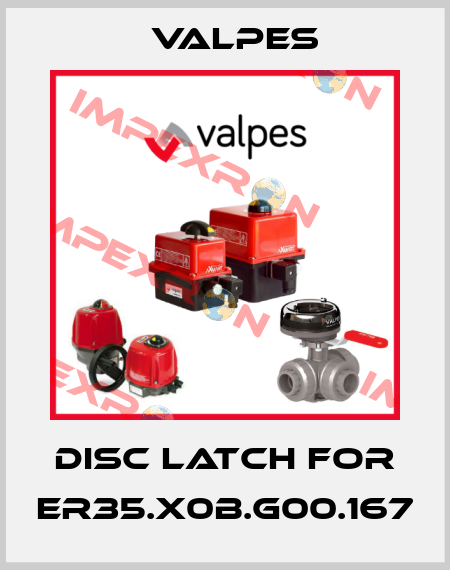 disc latch for ER35.X0B.G00.167 Valpes