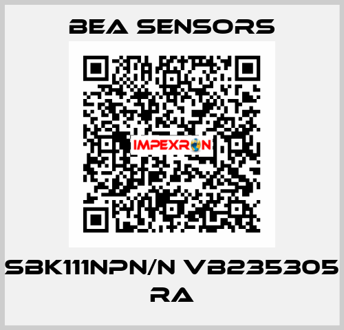 SBK111NPN/N VB235305 RA Bea Sensors