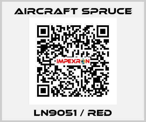 LN9051 / red Aircraft Spruce