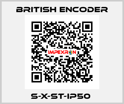 S-X-ST-IP50  British Encoder
