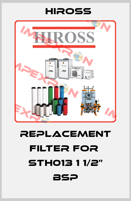 replacement filter for  STH013 1 1/2" BSP Hiross