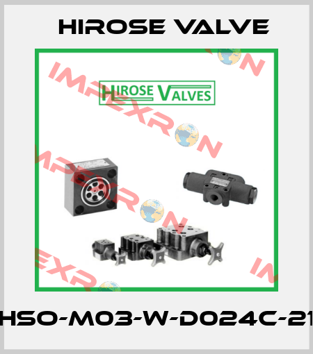 HSO-M03-W-D024C-21 Hirose Valve