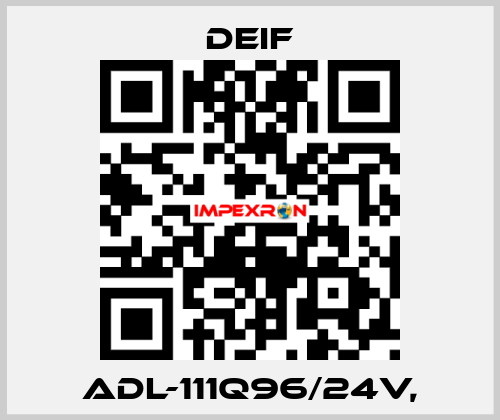 ADL-111Q96/24V, Deif