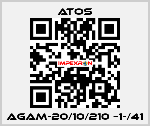 AGAM-20/10/210 –1-/41 Atos