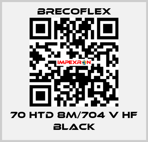 70 HTD 8M/704 V HF Black Brecoflex