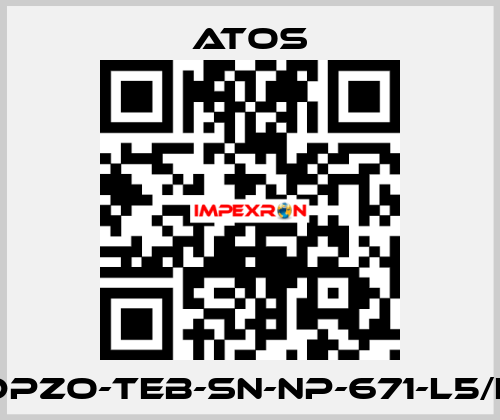 DPZO-TEB-SN-NP-671-L5/E Atos