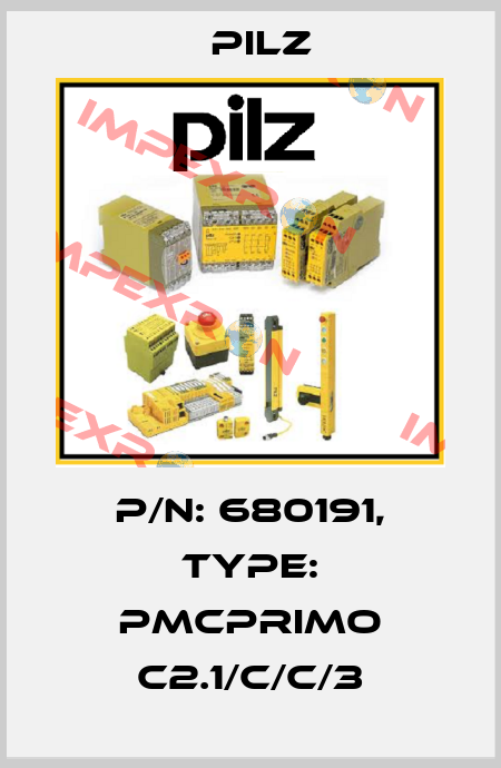 p/n: 680191, Type: PMCprimo C2.1/C/C/3 Pilz
