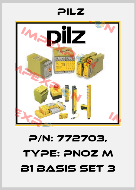 p/n: 772703, Type: PNOZ m B1 Basis Set 3 Pilz