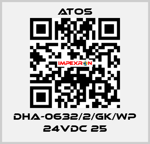 DHA-0632/2/GK/WP 24VDC 25 Atos