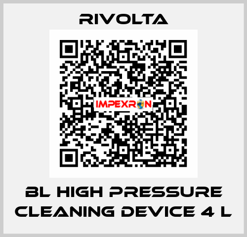 BL High pressure cleaning device 4 L Rivolta