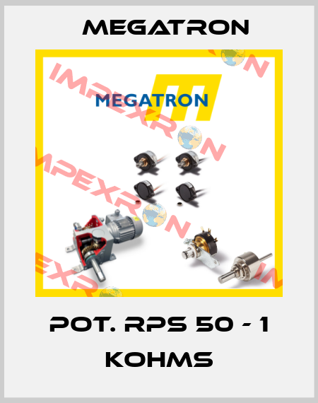 POT. RPS 50 - 1 KOHMS Megatron