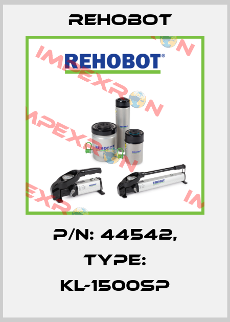 p/n: 44542, Type: KL-1500SP Rehobot