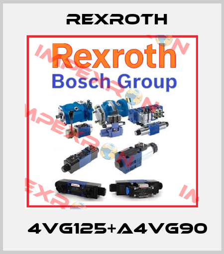 А4VG125+A4VG90 Rexroth