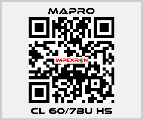 CL 60/7BU HS Mapro