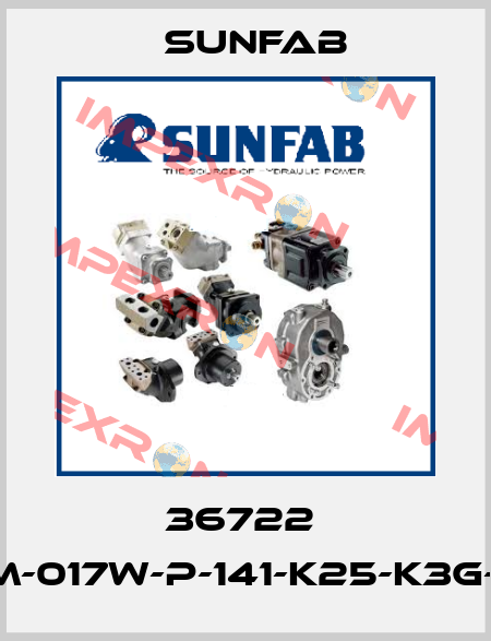 36722  SCM-017W-P-141-K25-K3G-100 Sunfab