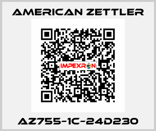AZ755–1C–24D230 AMERICAN ZETTLER