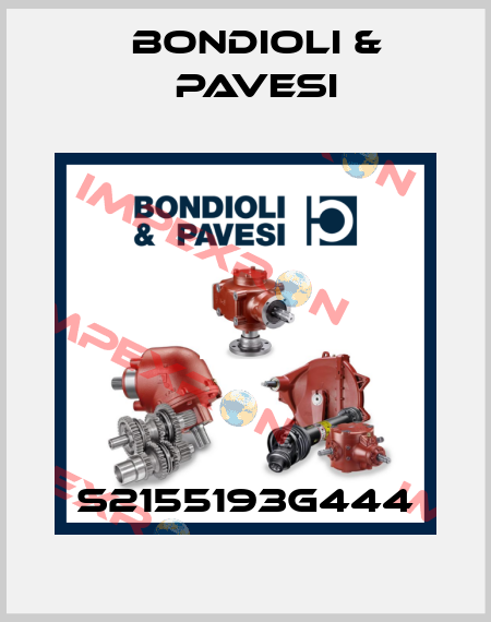 S2155193G444 Bondioli & Pavesi