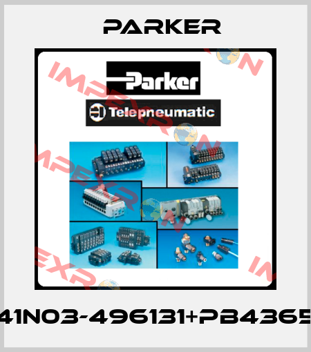 341N03-496131+PB43650 Parker