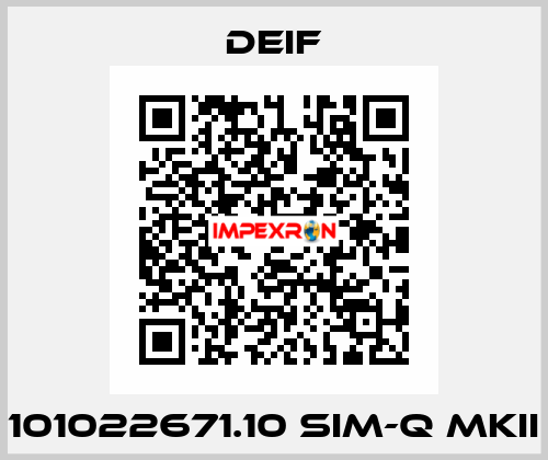 101022671.10 SIM-Q MKII Deif