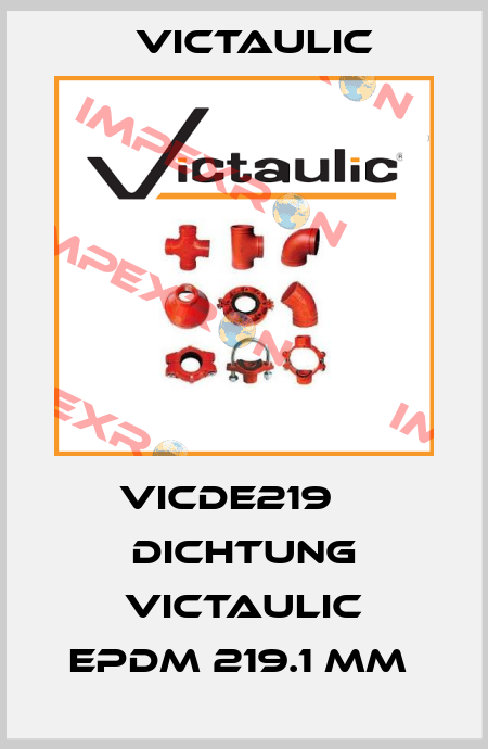 VICDE219    DICHTUNG VICTAULIC EPDM 219.1 MM  Victaulic