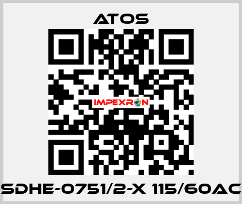 SDHE-0751/2-X 115/60AC Atos