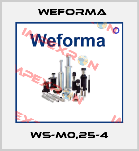WS-M0,25-4 Weforma