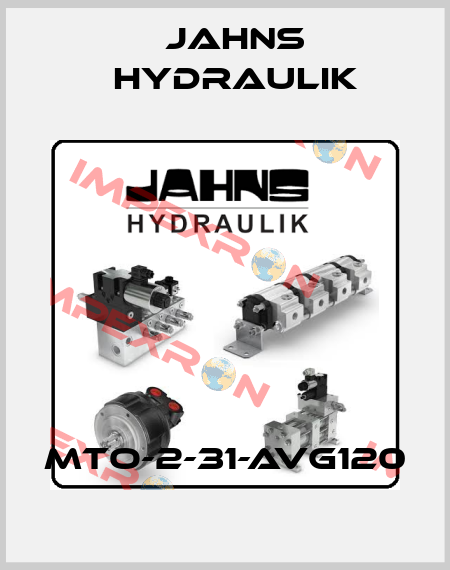 MTO-2-31-AVG120 Jahns hydraulik