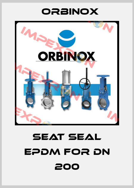 Seat Seal EPDM for DN 200 Orbinox