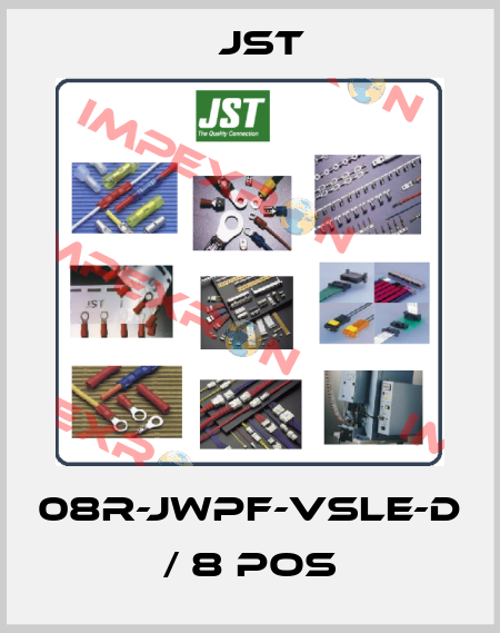 08R-JWPF-VSLE-D / 8 POS JST