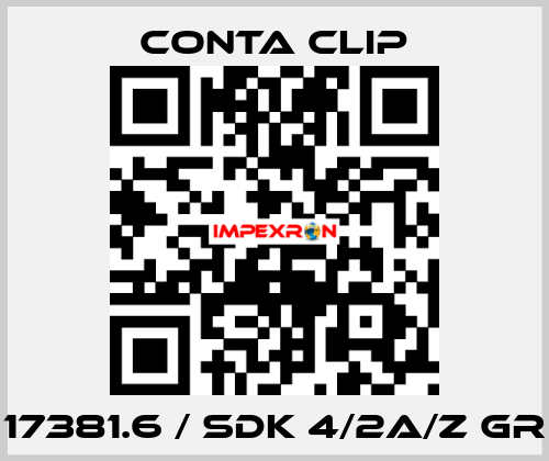 17381.6 / SDK 4/2A/Z GR Conta Clip