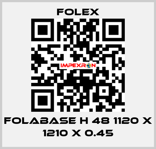 Folabase H 48 1120 x 1210 x 0.45 Folex