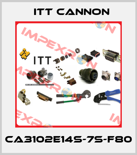 CA3102E14S-7S-F80 Itt Cannon