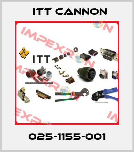 025-1155-001 Itt Cannon