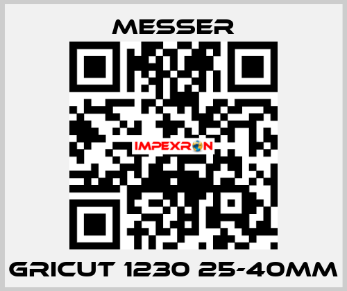 Gricut 1230 25-40mm Messer