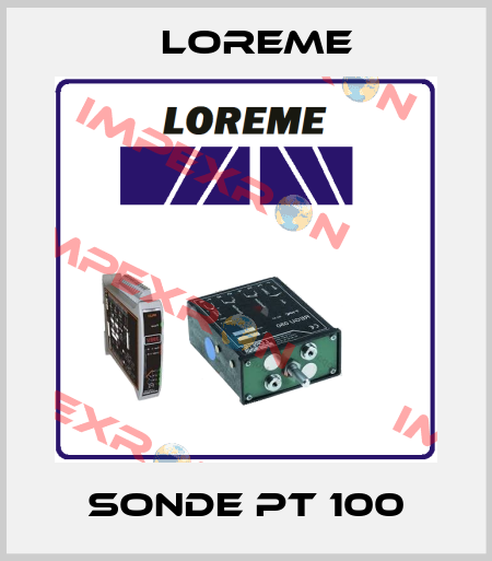 Sonde Pt 100 Loreme