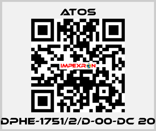 DPHE-1751/2/D-00-DC 20 Atos