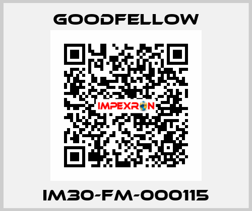 IM30-FM-000115 Goodfellow
