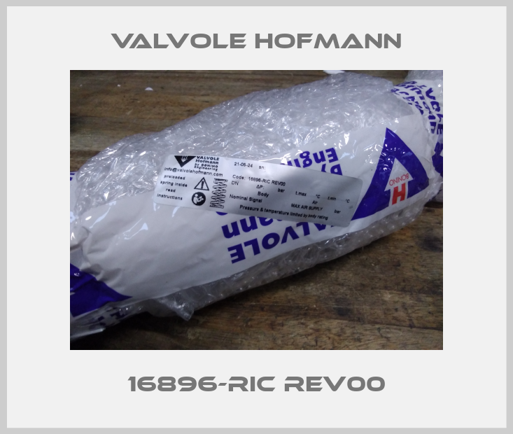 16896-RIC REV00 Valvole Hofmann