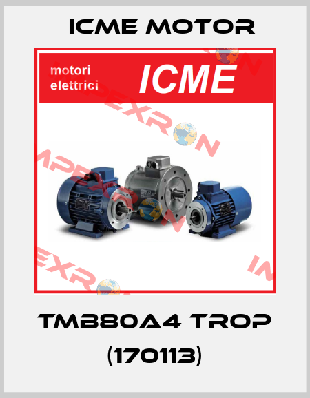 TMB80A4 TROP (170113) Icme Motor